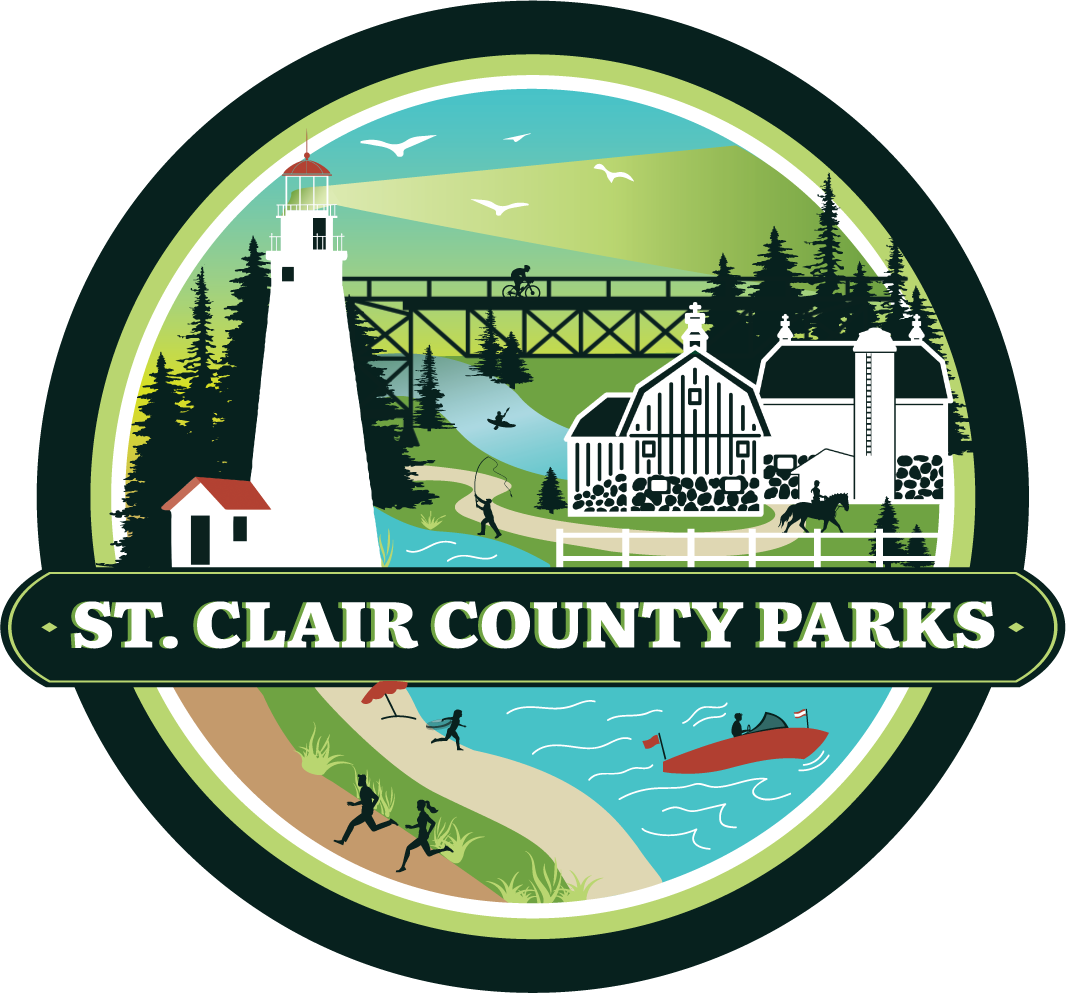 St. Clair County Parks and Recreation logo.